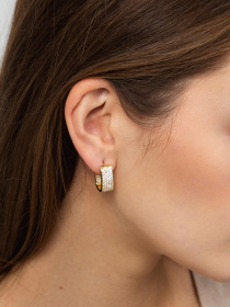 Серьги-кольца Famo модель SER-12899_01 Фото