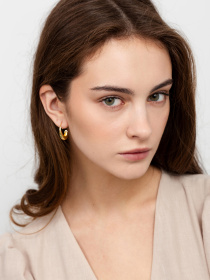 Серьги-кольца Famo модель SER-12901_01 Фото