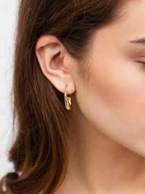 Серьги-кольца Famo модель SER-12901_01 Фото