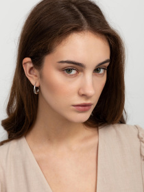 Серьги-кольца Famo модель SER-12901_02 Фото