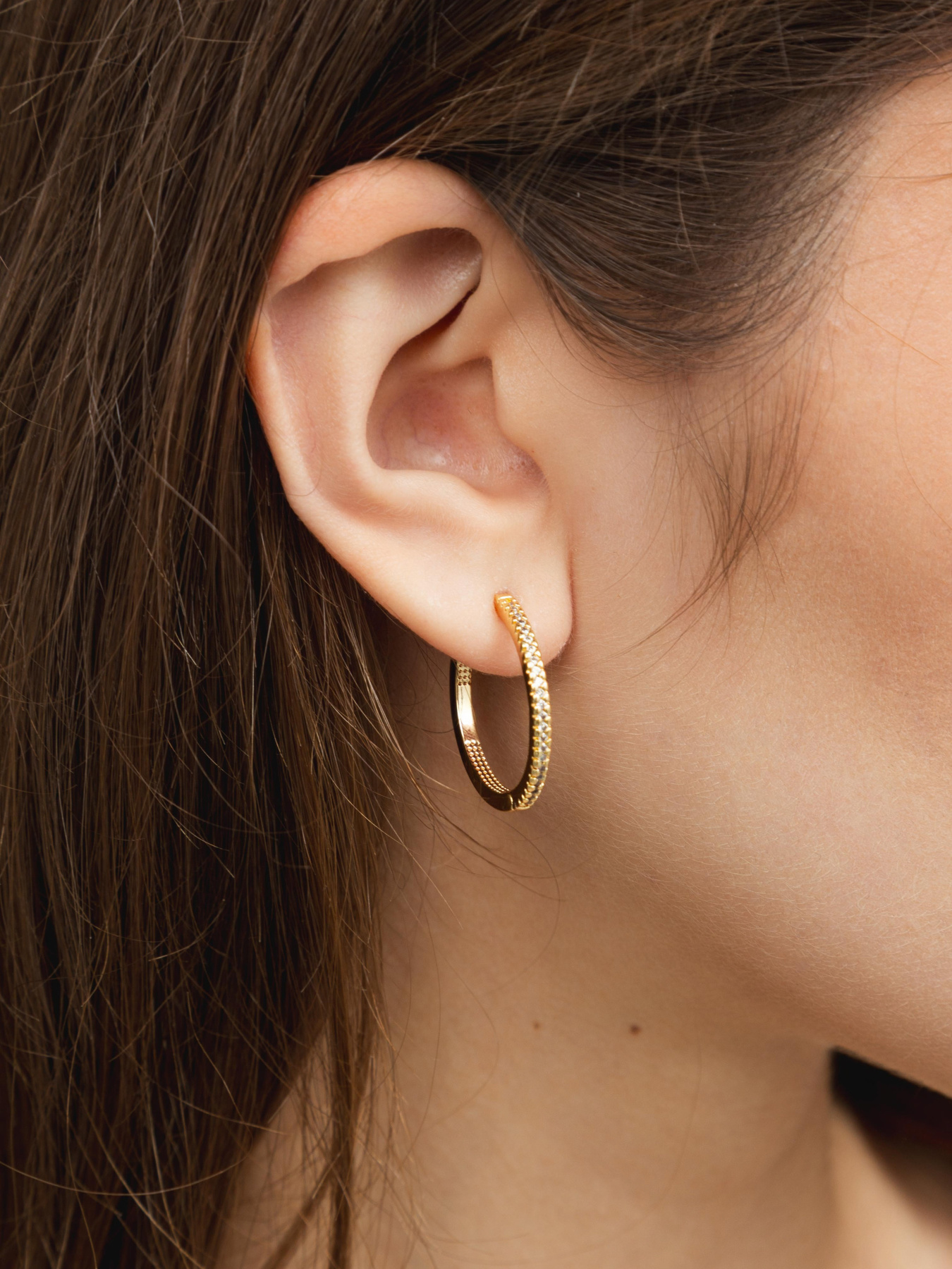 Серьги-кольца Famo модель SER-12390_01 Фото