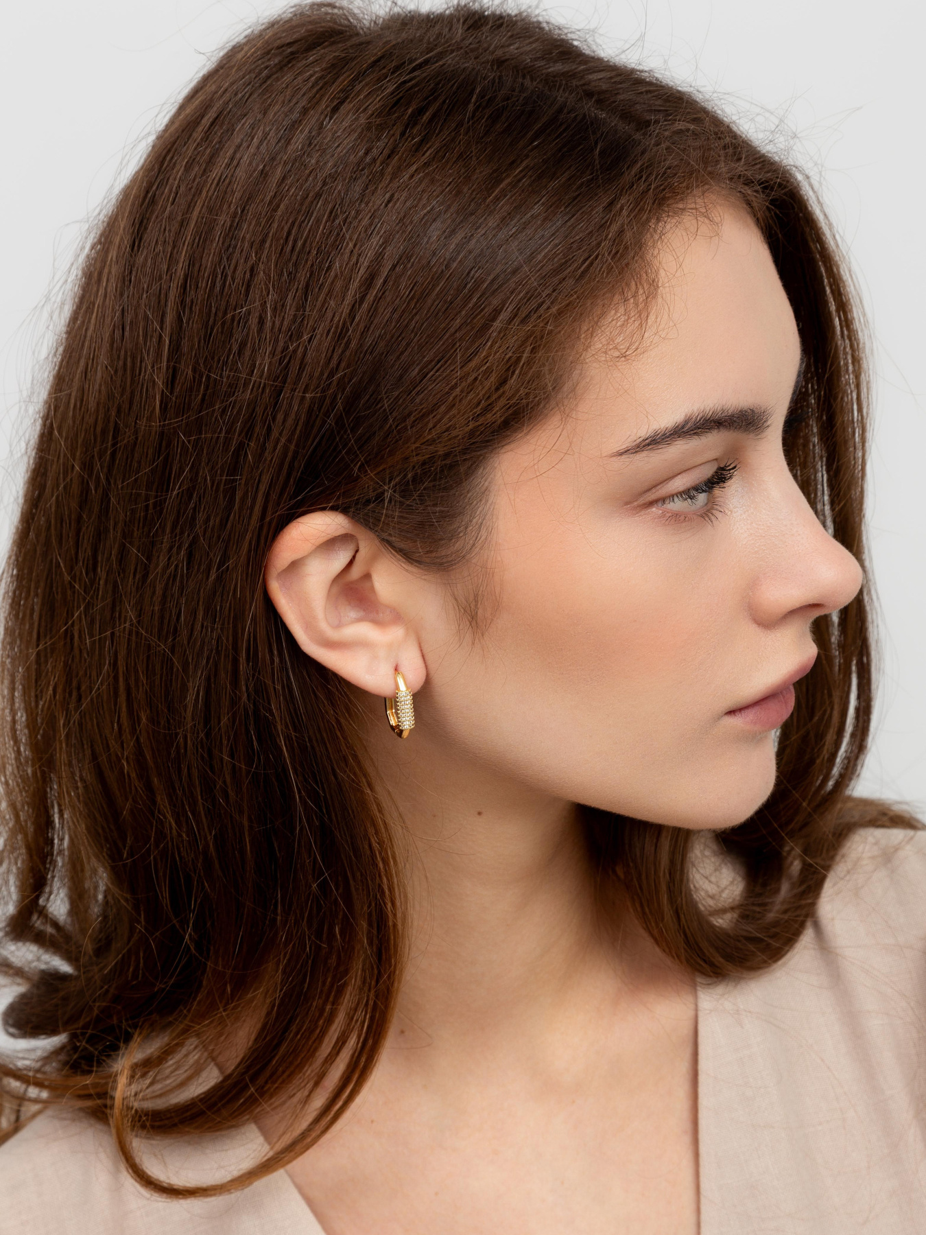 Серьги-кольца Famo модель SER-12380_01 Фото