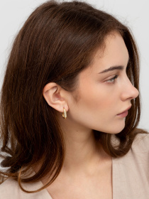 Серьги-кольца Famo модель SER-12380_01 Фото