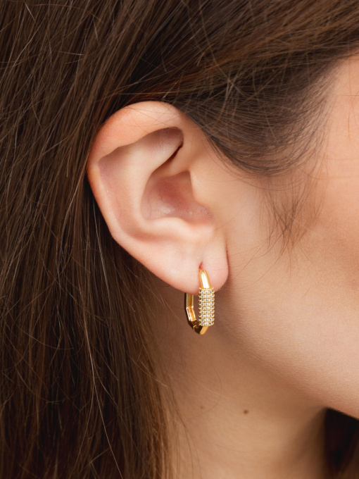 Серьги-кольца Famo модель SER-12380_01 Фото