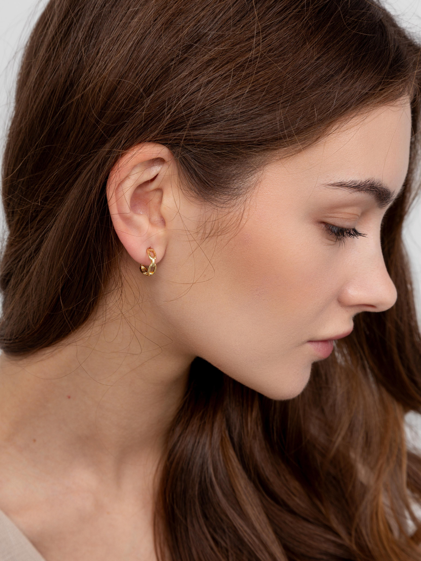 Серьги-кольца Famo модель SER-12384_01 Фото