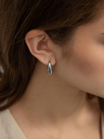 Серьги-кольца Famo модель SER-12780_01 Фото