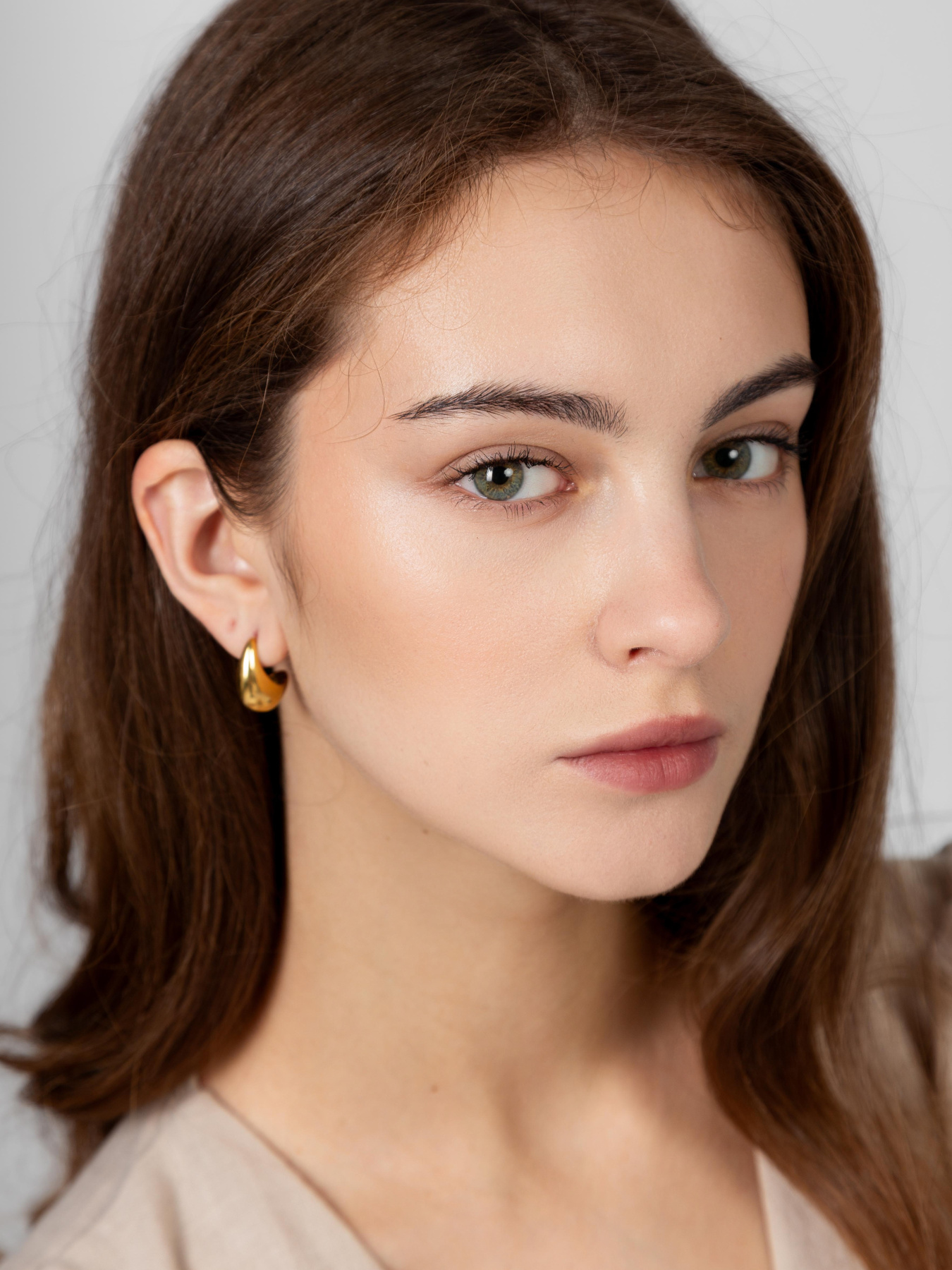 Серьги-кольца Famo модель SER-12780_02 Фото