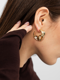 Серьги-кольца Famo модель SER-226_01 Фото