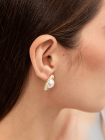 Серьги-гвоздики Famo модель SER-231_01 Фото