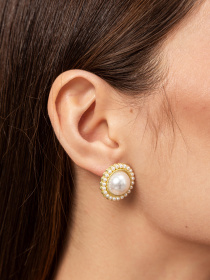 Серьги-гвоздики Famo модель SER-231_01 Фото