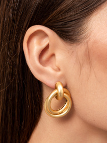 Серьги-кольца Famo модель SER-234_01 Фото