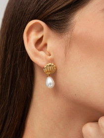 Серьги-подвески Famo модель SER-237_01 Фото