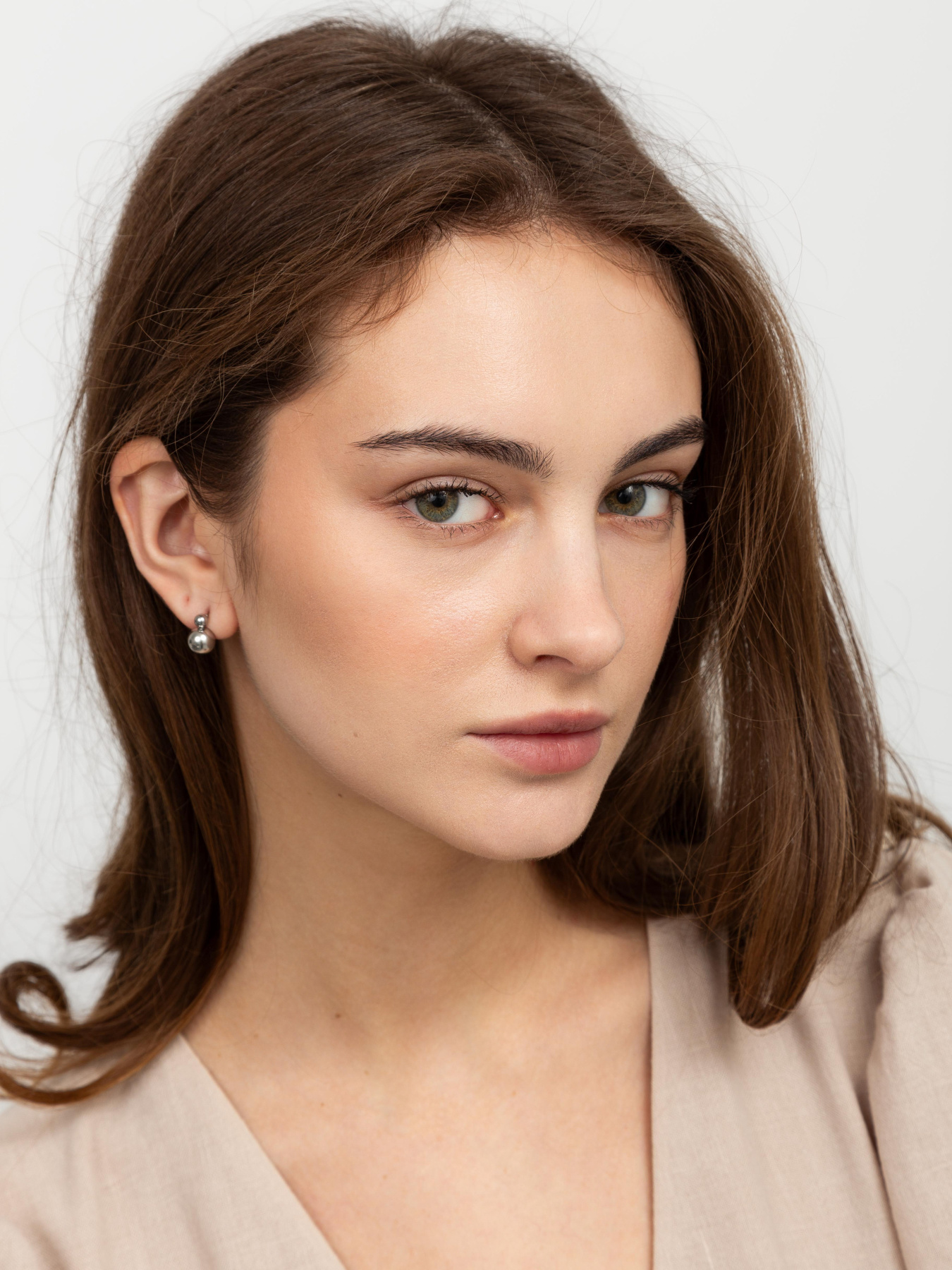 Серьги-гвоздики Famo модель SER-24197_01 Фото