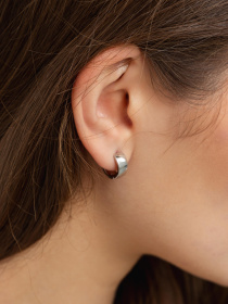 Серьги-кольца Famo модель SER-25128_01 Фото