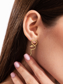 Серьги-подвески Famo модель SER-13188_02 Фото