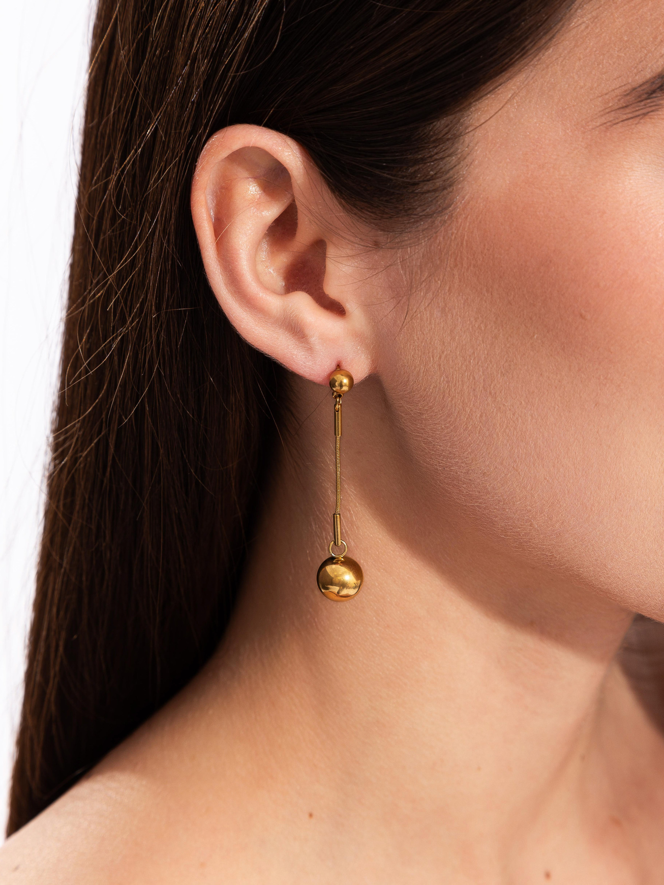 Серьги-подвески Famo модель SER-13382_01 Фото