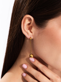 Серьги-подвески Famo модель SER-13382_01 Фото