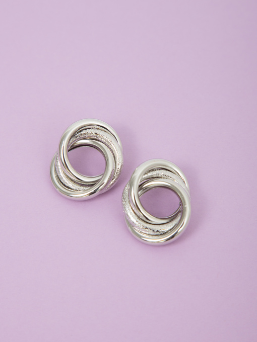 Серьги-кольца Famo модель SER-UZG-762_02 Фото