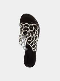 Шлепанцы Casual модель Кеж-3095-201 silver-201 Фото