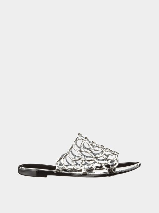 Шльопанці Casual модель Кеж-3095-201 silver-201 Фото