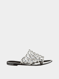 Шлепанцы Casual модель Кеж-3095-201 silver-201 Фото