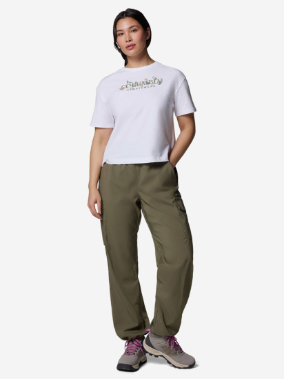 Футболка Columbia Rolling Bend™ Graphic Relaxed Crop SS модель 2119991CLB-100 — фото 4 - INTERTOP