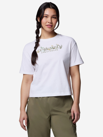 Футболка Columbia Rolling Bend™ Graphic Relaxed Crop SS модель 2119991CLB-100 - фото