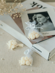 Ароматичне саше "Букетик в фатіні", аромат - Midnight Blackberry (Опівнічна ожина), з натурального бджолиного воску Candle Design модель 220.0010 Фото