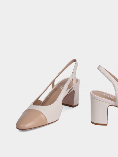 Жіночі туфлі Attizzare шкіряні рисового кольору модель TG239121-192 — фото - INTERTOP