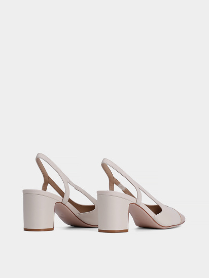 Жіночі туфлі Attizzare шкіряні рисового кольору модель TG239121-192 — фото 4 - INTERTOP