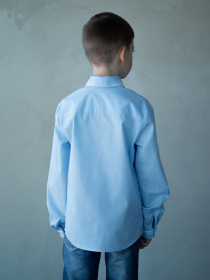 Вышитая рубашка Едельвіка модель 140-22-00blue Фото