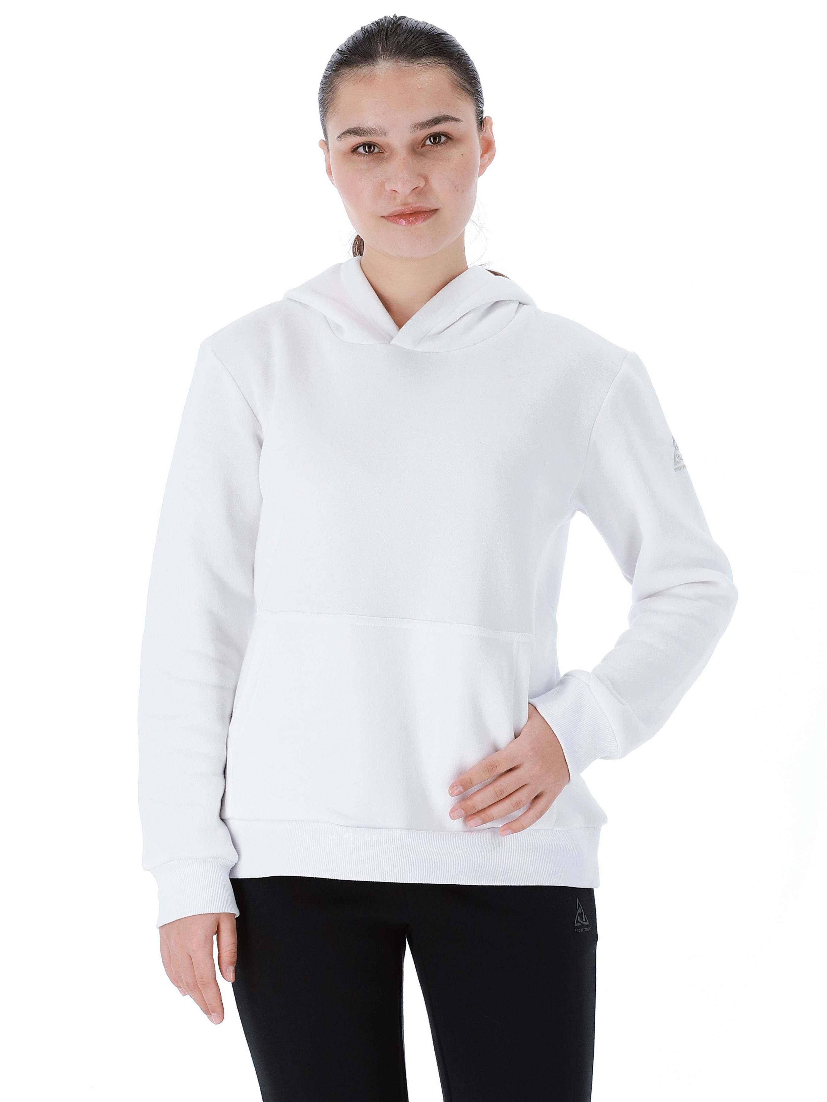 Жіноче Худі та світшоти Protectonic  (OH214W-WHI) колір білий, матеріал бавовна/поліестер