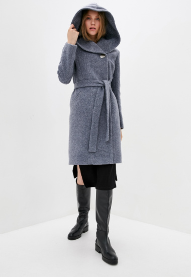 Пальто Danna модель 1737GR — фото - INTERTOP