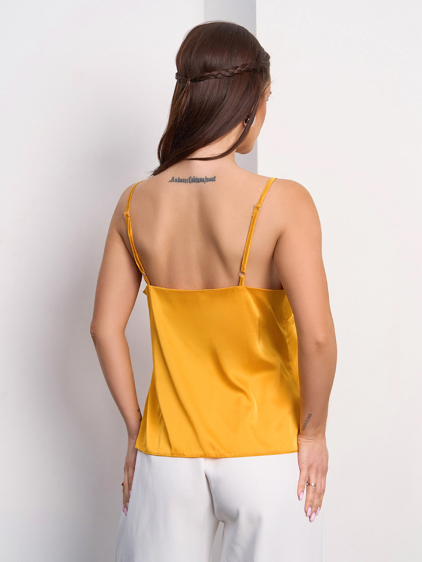 Топ ISSA Plus модель 15115_горчичный Фото