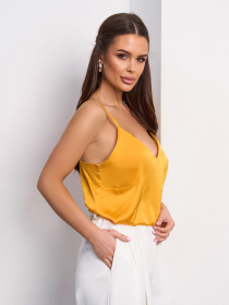 Топ ISSA Plus модель 15115_горчичный Фото