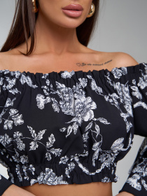 Топ ISSA Plus модель SA-614_черный Фото