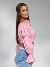 Топ ISSA Plus модель SA-615_розовый Топ ISSA Plus модель SA-615_розовый Фото