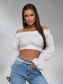 Топ ISSA Plus модель SA-615_молочный Фото