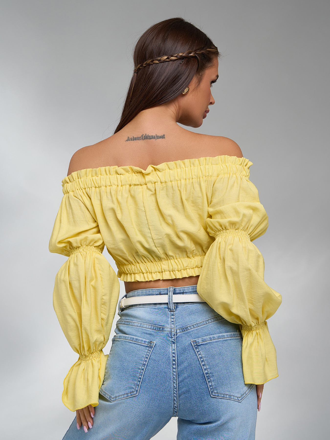 Топ ISSA Plus модель SA-615_желтый Фото