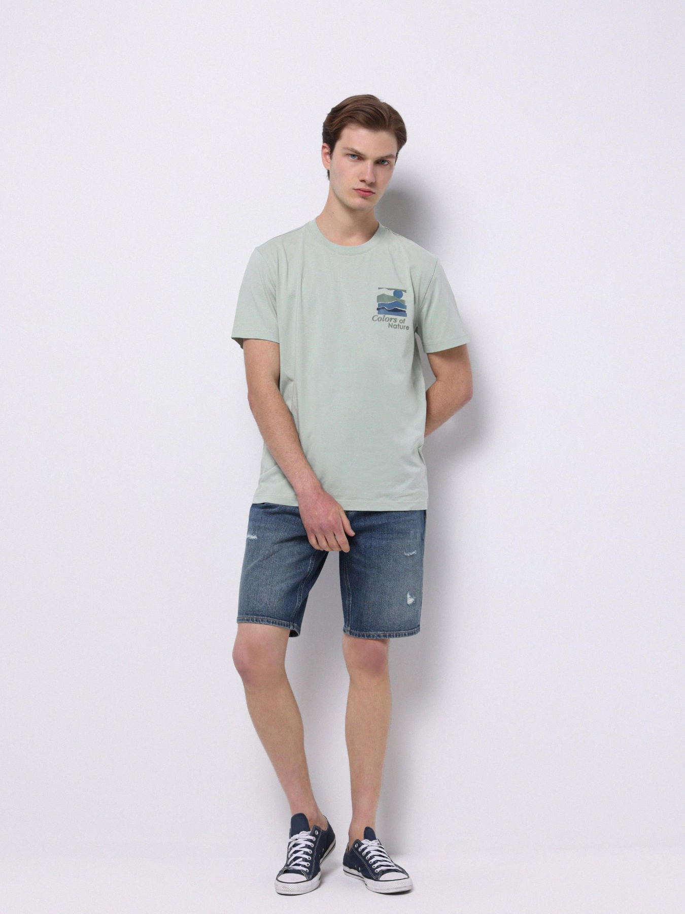 Футболки і поло Colin’s модель CL1074126_Q1.V1_MNT Футболки і поло Colin’s модель CL1074126_Q1.V1_MNT Фото