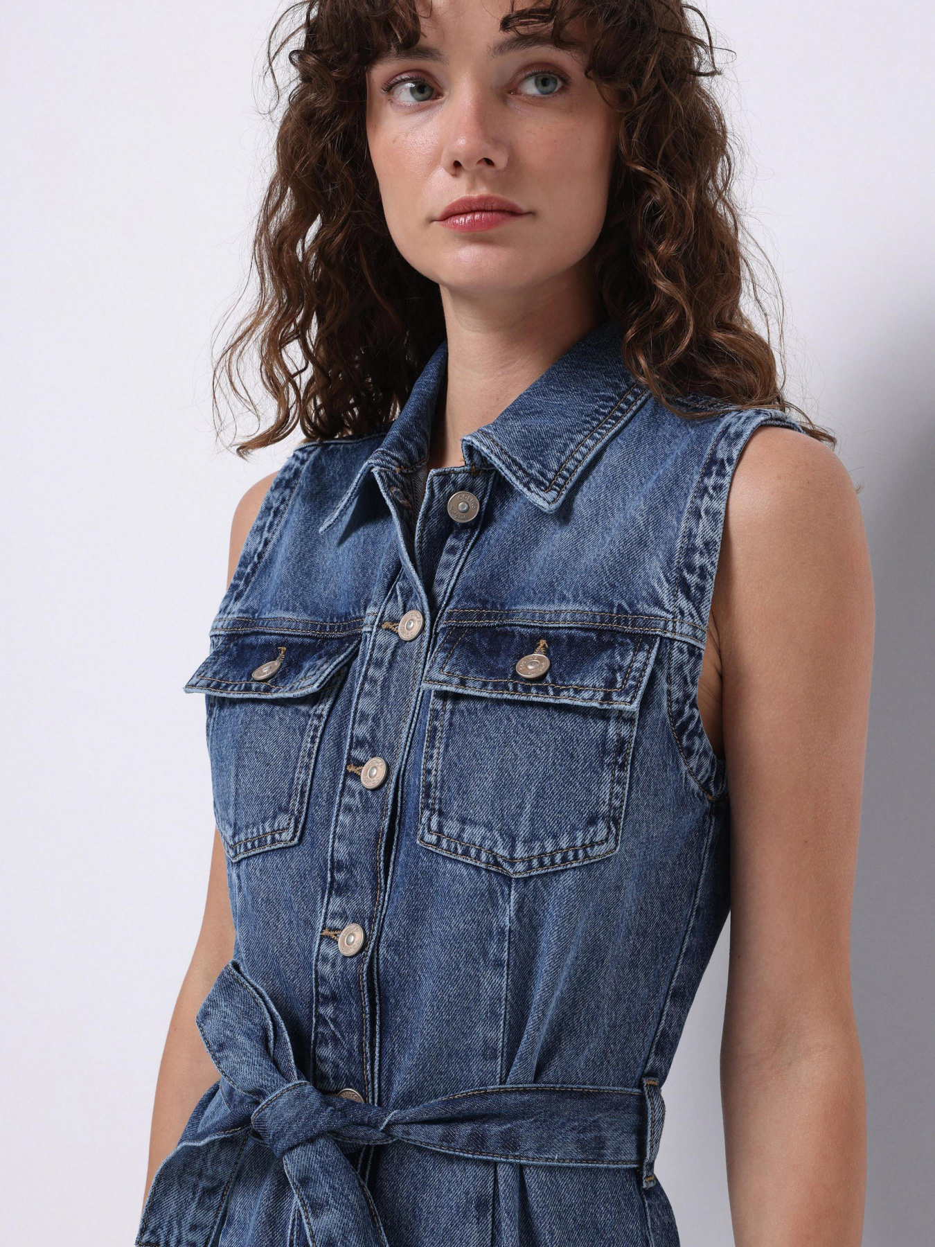 Платье миди Colin’s модель CL1075180_Q1.V1_DN43468 Фото