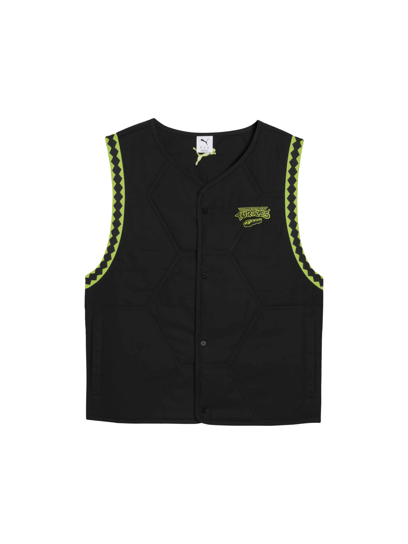 Утеплений жилет PUMA Hoops x Tmnt Vest модель 631677 Утеплений жилет PUMA Hoops x Tmnt Vest модель 631677 Фото