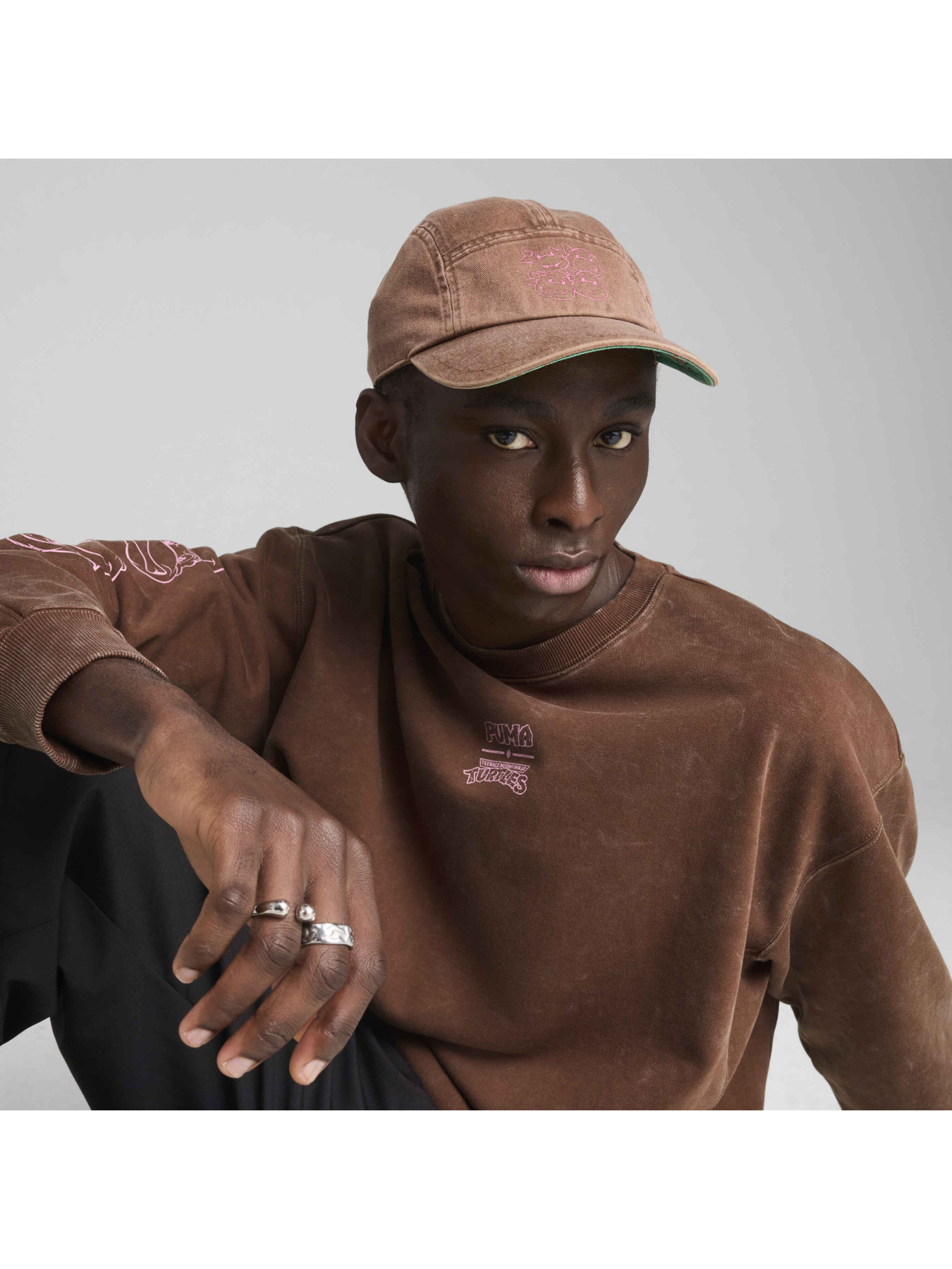 Кепка PUMA x Tmnt 5 Panel Cap модель 026021 Фото