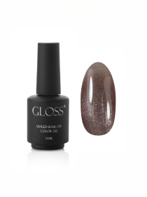 Гель-лак котяче око Cat eye 1, сріблястий GLOSS COMPANY Модель 4823271407172 Фото