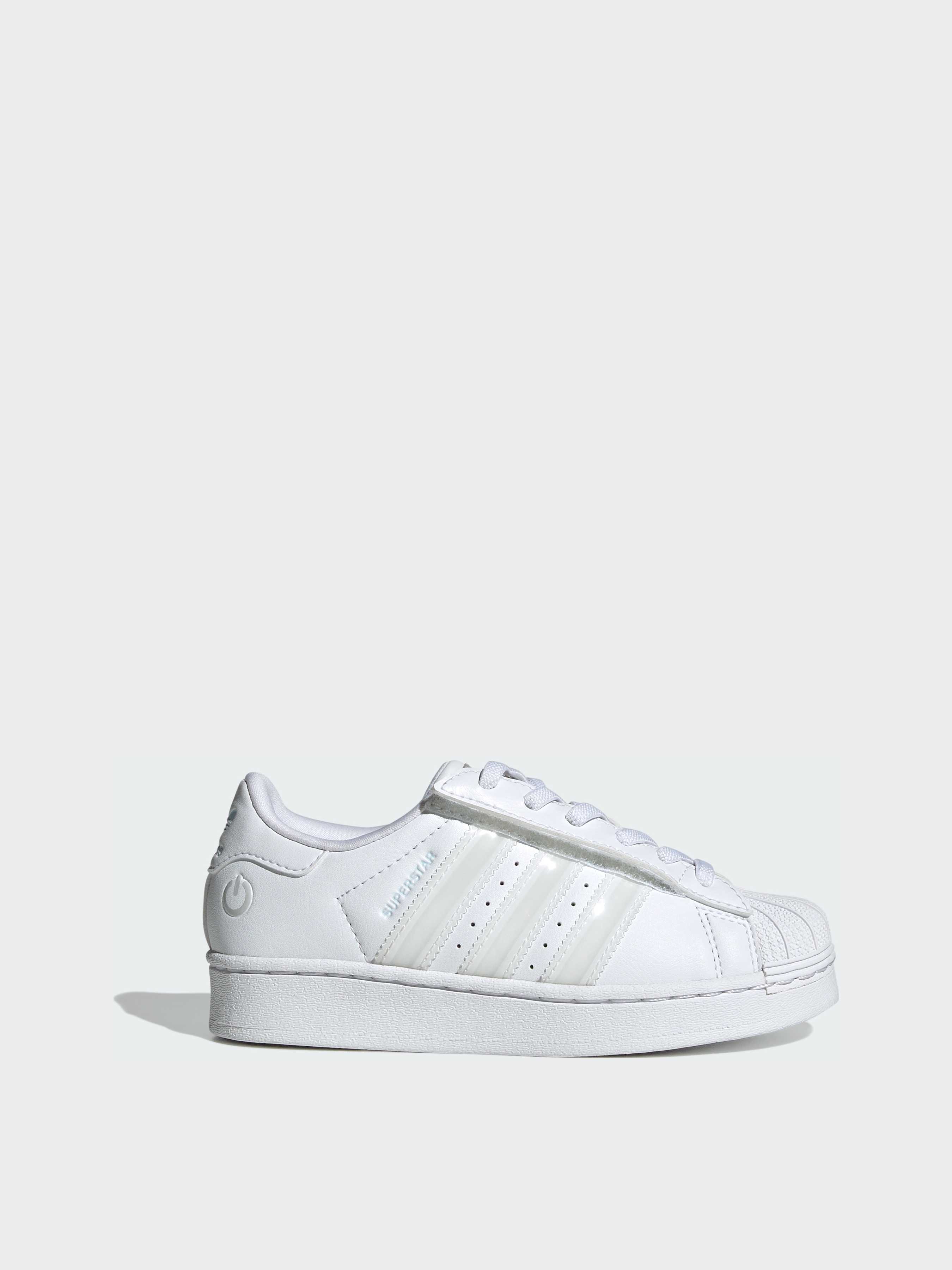Дитячі Кросівки повсякденні adidas Superstar (JQ6419) колір білий, матеріал комбінований верх adidas - купити в Україні