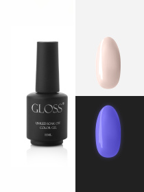Люмінесцентний гель-лак Pastel Pink Elf, пастельний рожевий GLOSS COMPANY модель 4823271410868 Фото