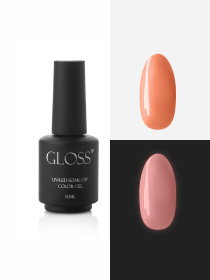 Люминесцентный гель-лак Neon Orange Elf, оранжевый неоновый GLOSS COMPANY модель 4823271410844 Фото