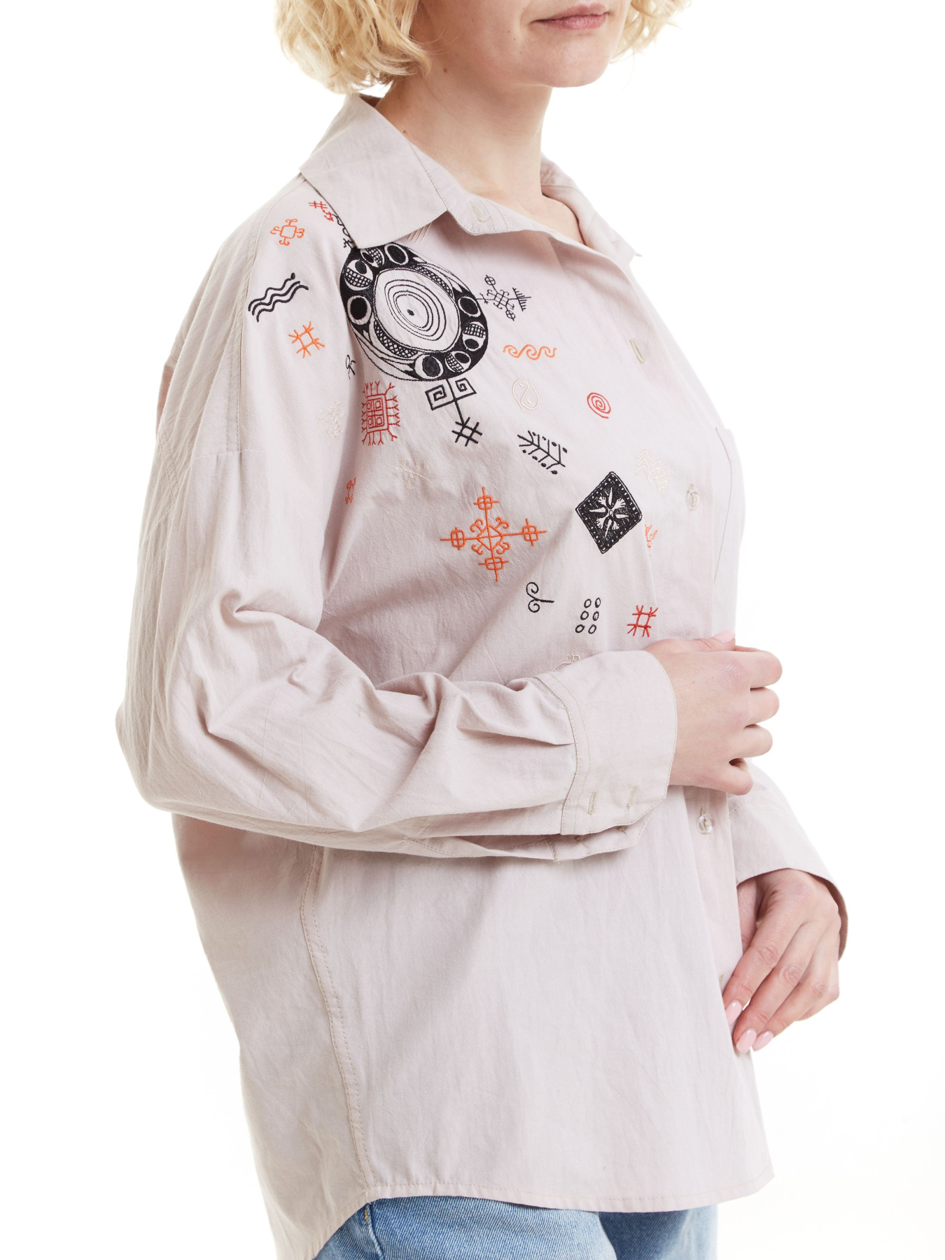 Вышитая рубашка BAVNA модель 707vysh Фото