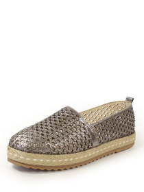 Эспадрильи It-girl модель 112-753-49-nikel Фото