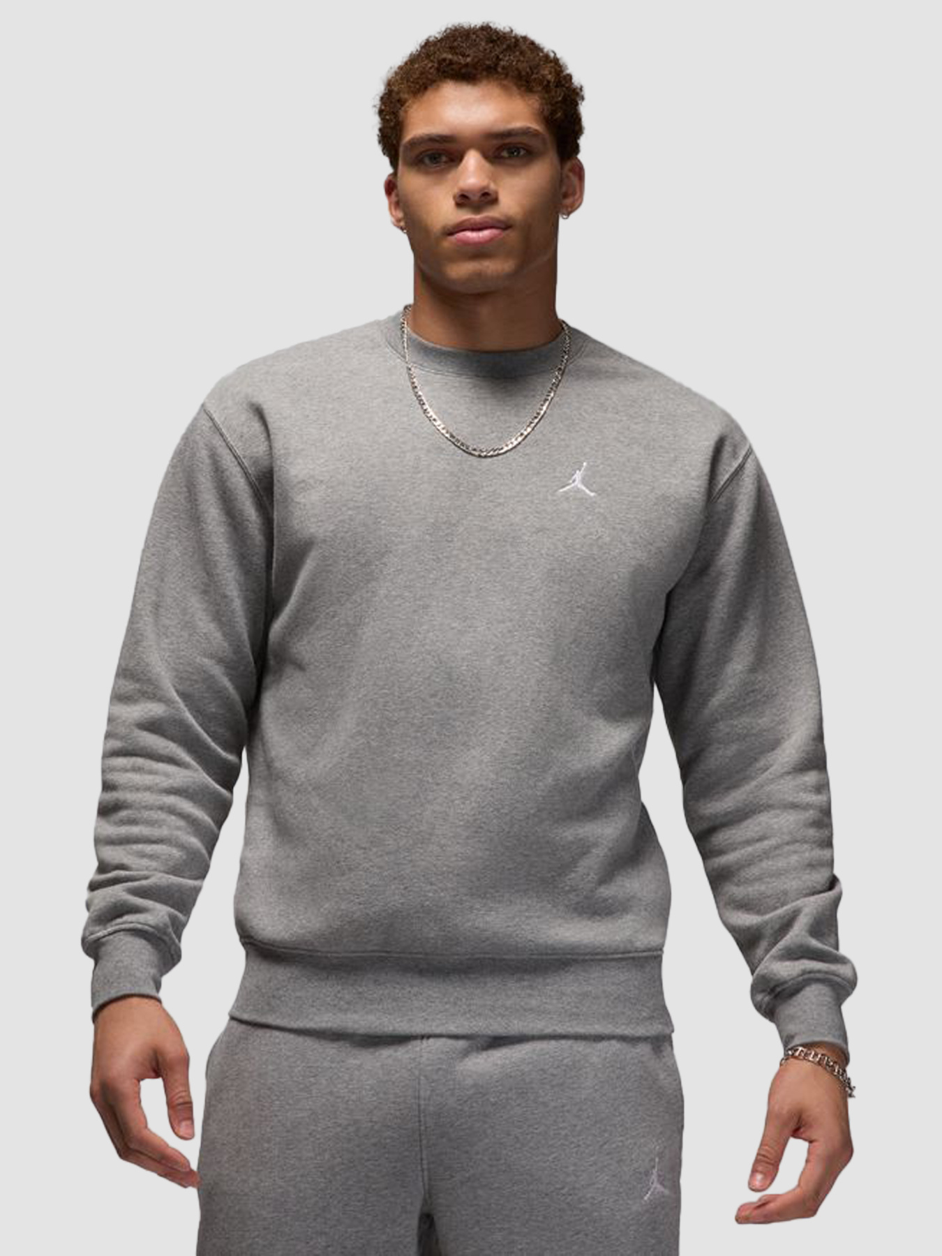 Свитшот Jordan Brooklyn Fleece модель FV7293-091 Фото